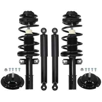 Front Struts Rear Shock Absorbers Kit for 2003 2004 2005 2006 2007 compatible for Saturn Ion