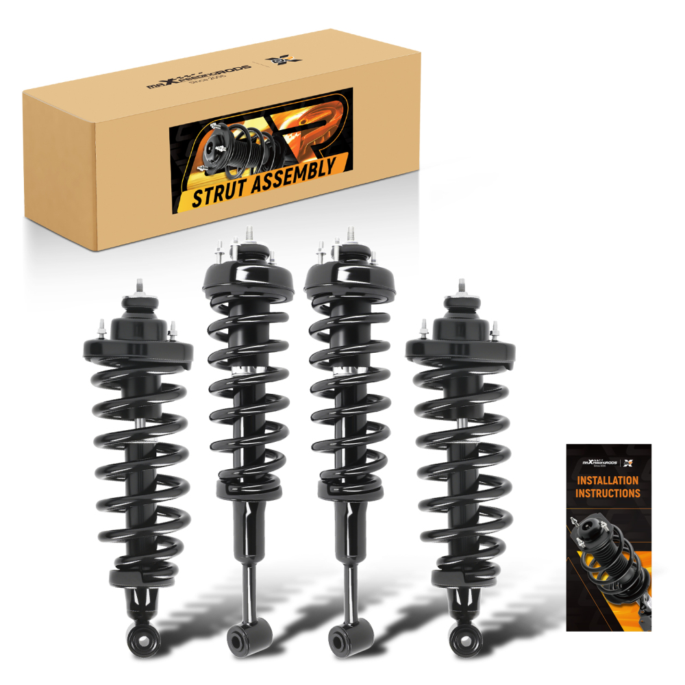4pcs Front + Rear Struts w/Coil Spring compatible for Ford Explorer 2006-2010 171124