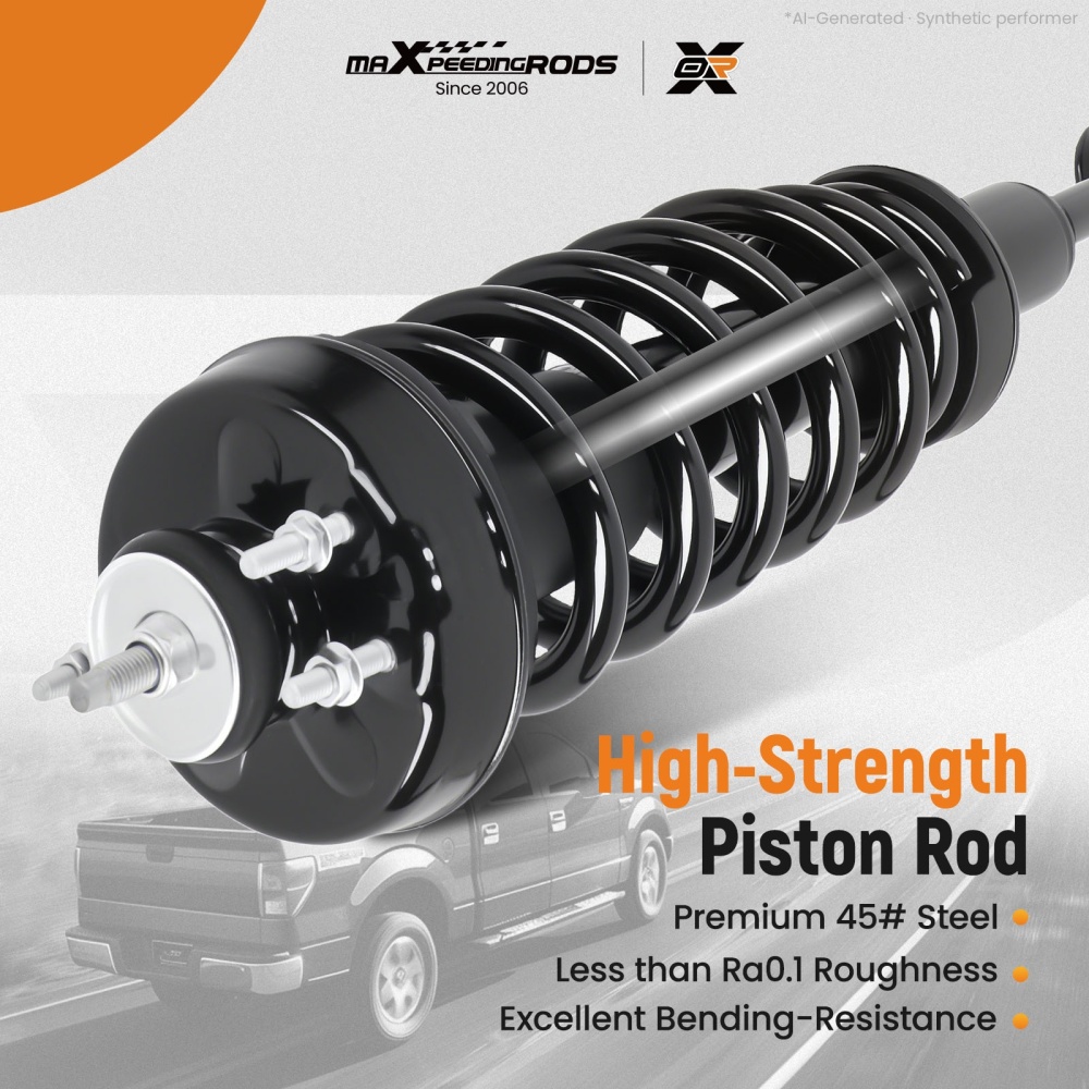4pcs Front + Rear Struts w/Coil Spring compatible for Ford Explorer 2006-2010 171124