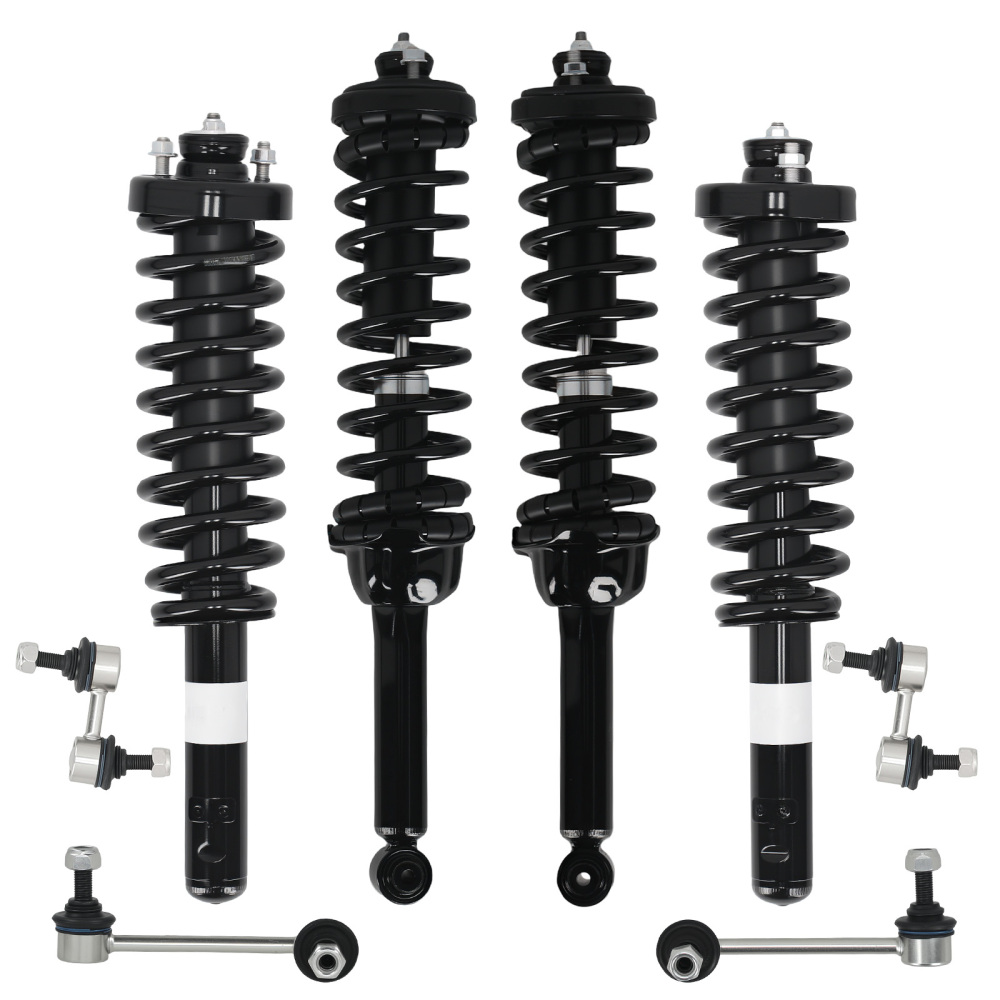 Front Rear Left Right Side Struts w/Coil Sway Bars Kit compatible for Honda CR-V 1997-2001