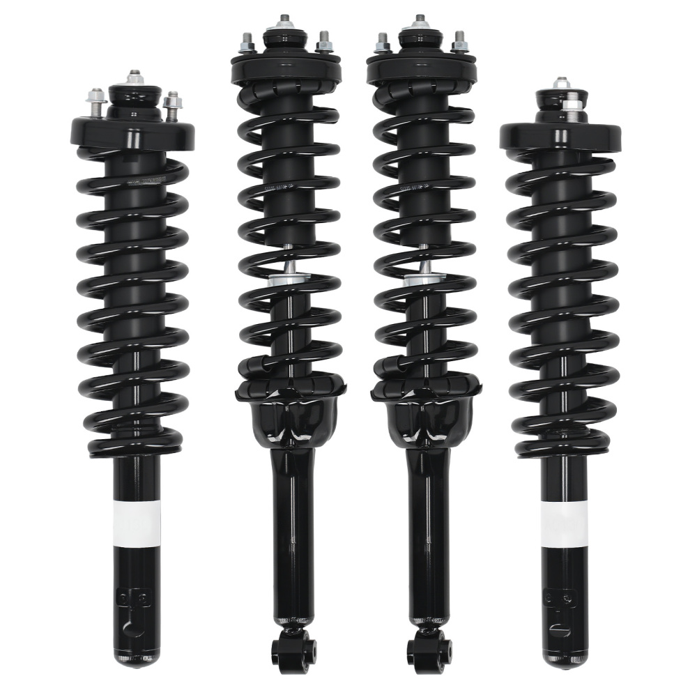 Set 4 Front Rear Complete Shocks Struts Assembly For 1997-2001 compatible for Honda CR-V CRV
