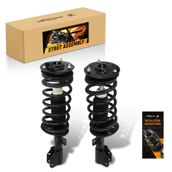 2x Front Complete Coil Spring Strut Shock compatible for Saturn Vue 2002-2007 172217 172218