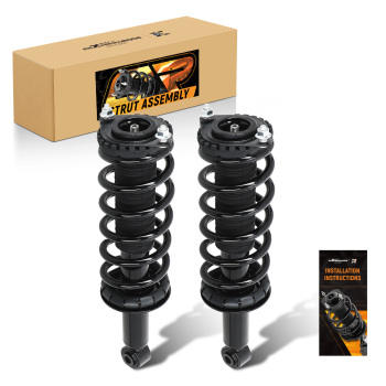 Rear (2) Pair Shocks StrutsCoil Spring Set For 2005-2009 compatible for Subaru Legacy AWD