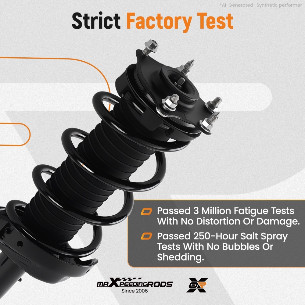 Set Front-Rear Quick Complete Strut and Coil Spring For 2012-2014 compatible for Honda Cr-V compatible for FWD