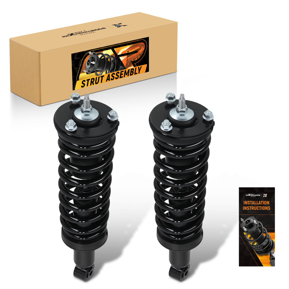 2x Suspension Front Struts Absorbers compatible for Chevy Colorado GMC Canyon 2WD 2004-2012