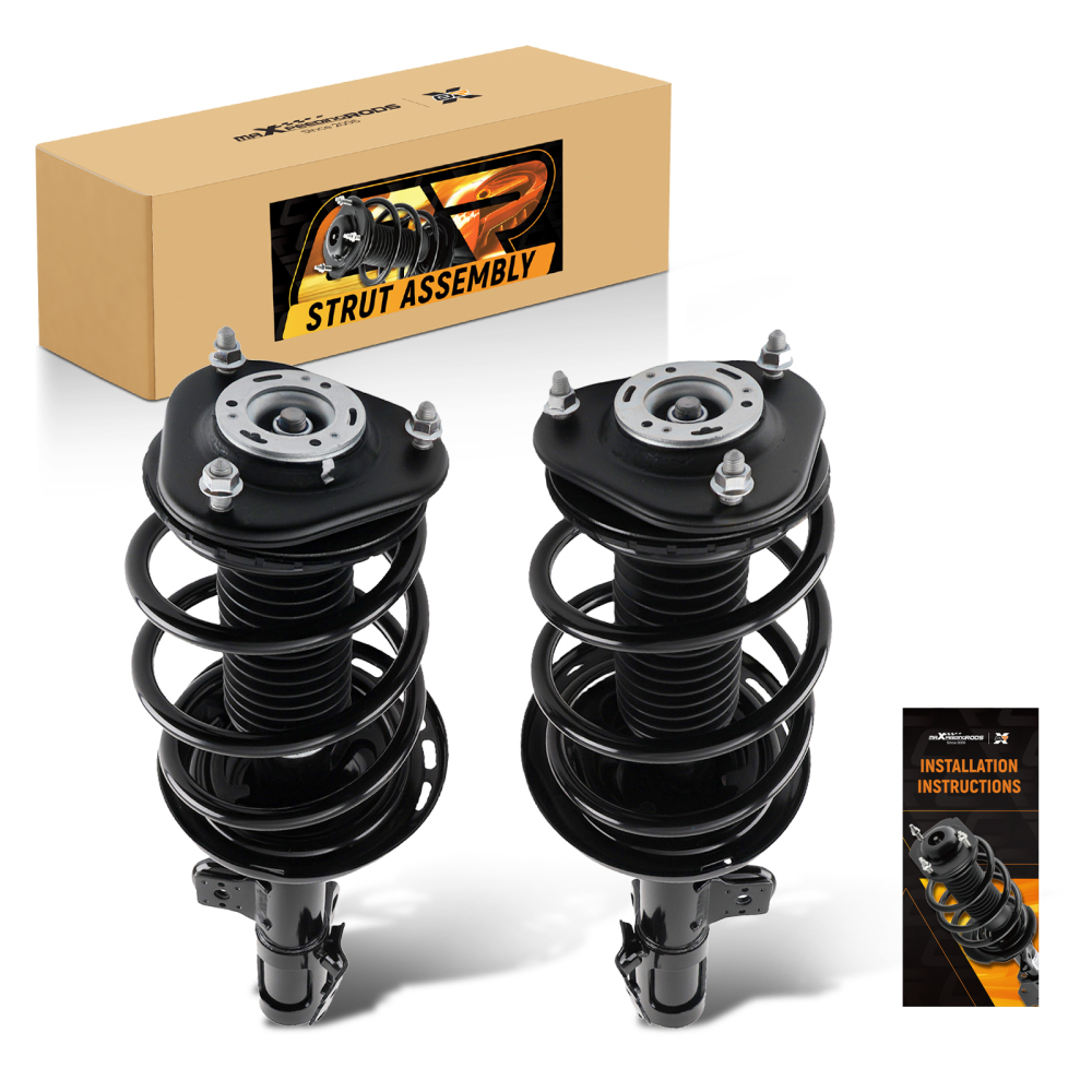 Pair Front Left- Right Quick Complete Strut For 2006-2012 compatible for Toyota Rav4 V6 3.5L