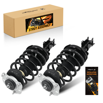 2pcs Front Strut w/ Coil Spring Assembly compatible for Volvo V70 2001-2007 2.3L 2.4L 2.5L