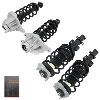 Front Complete StrutsSway Bar compatible for Volvo V70 2001-2002 AWD 1345823L,1345823R
