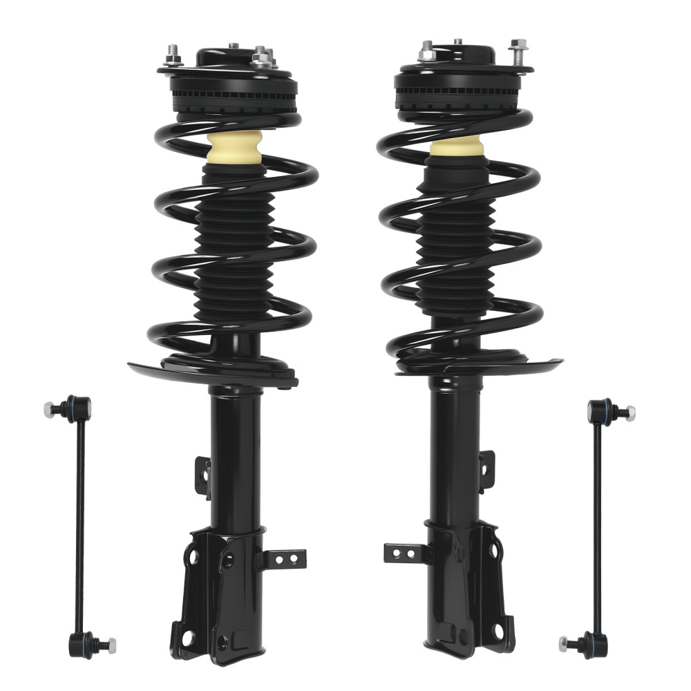 Front Left + Right Strut Spring compatible for Dodge Avenger 08-14 compatible for Chrysler Sebring 07-10
