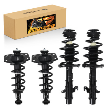 MaXpeedingrods Front Rear Shocks Struts For 2010-2015 compatible for Chevrolet Camaro 3.6L V6