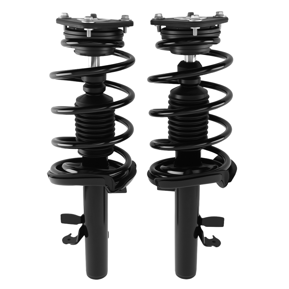 4pcs Front Rear Struts w/Coil Spring Assembly compatible for Ford Focus 2012-2013 2.0L