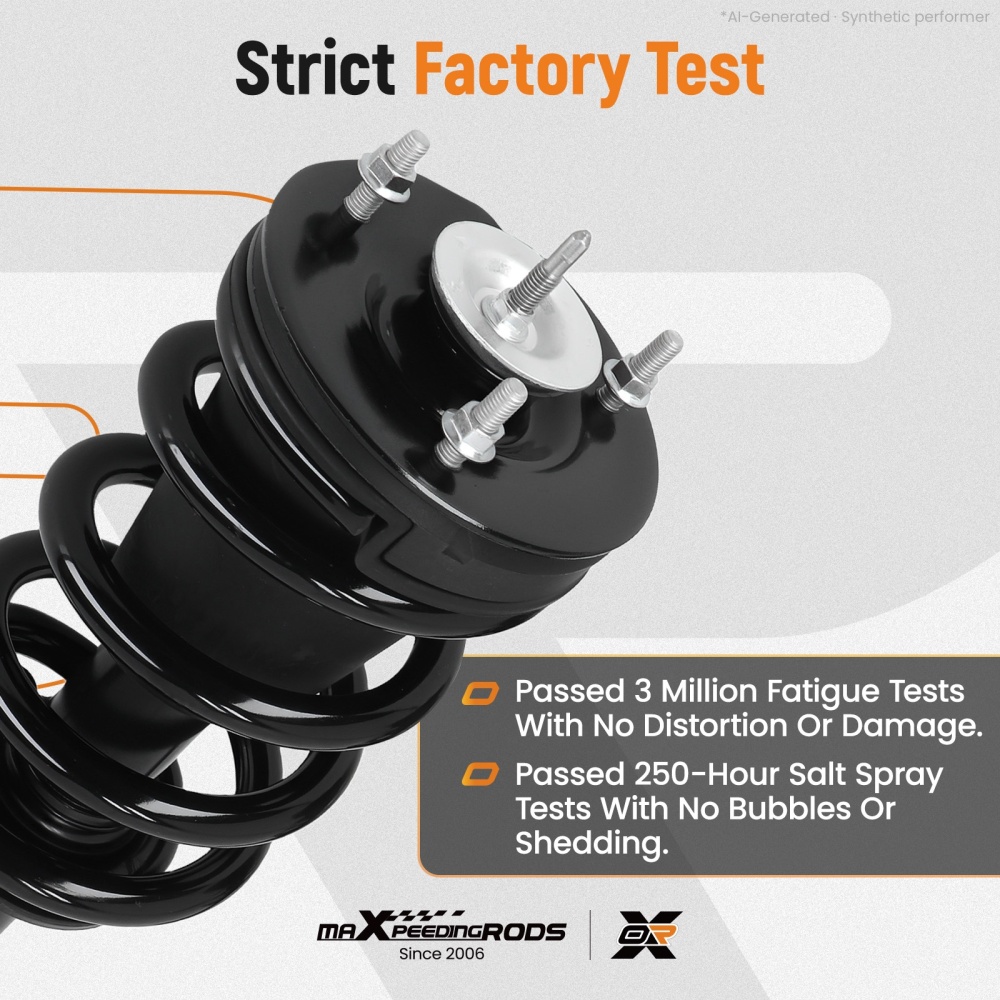 RWD Front Struts Rear Shocks Assembly for 2014-2018 compatible for Silverado 1500 compatible for Sierra 1500