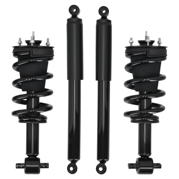 RWD Front Struts Rear Shocks Assembly for 2014-2018 compatible for Silverado 1500 compatible for Sierra 1500