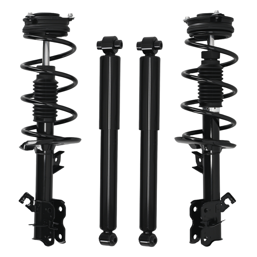 Front Complete Strut AssembliesRear Shocks for 2013 compatible for Nissan Rogue AWD L4 2.5L