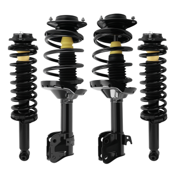 2/4Pack FrontRear Struts w/ Spring Assembly for 2009-2013 compatible for Subaru Forester