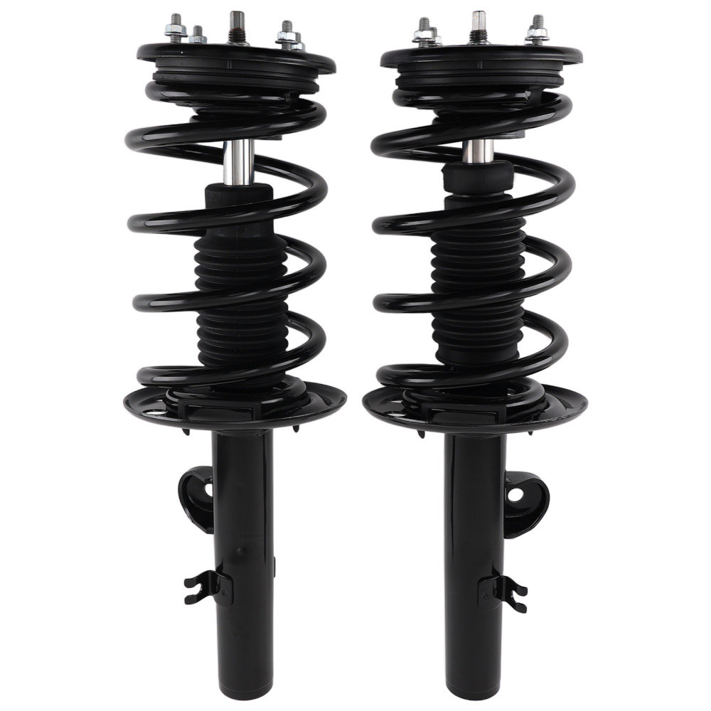 Pair Front Complete Struts w/ Coil Spring compatible for Lincoln MKS 2010-2012 3.5L 3.7L