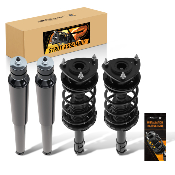 Front Complete Coil Springs StrutsRear Shocks For 2004-2006 compatible for Scion xA xB