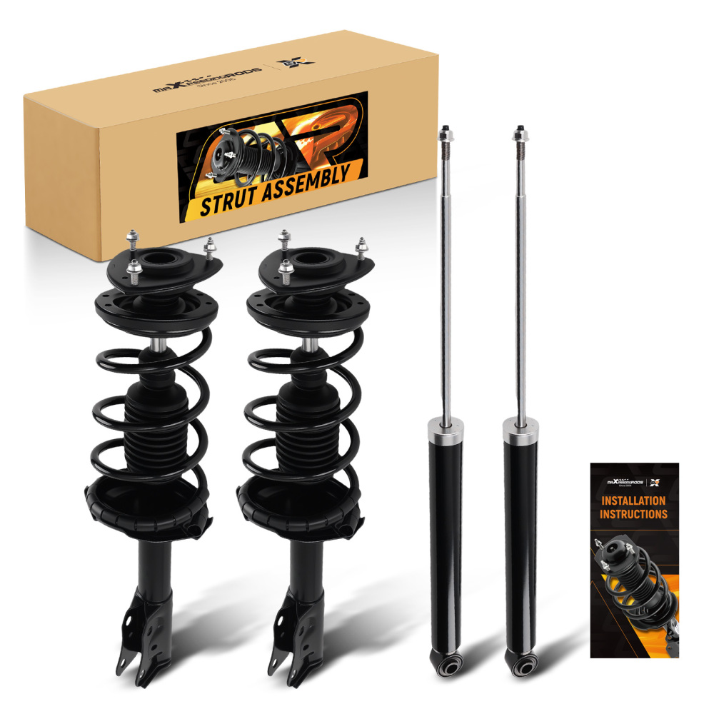 Suspension Front Complete Struts Rear Shocks w/ Spring for 2000-2005 compatible for Toyota Echo