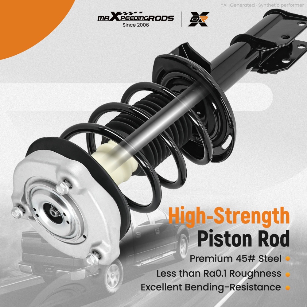 Front Pair Complete Strut Shock Assembly Set For 2010-2015 compatible for Mercedes-Benz GLK350