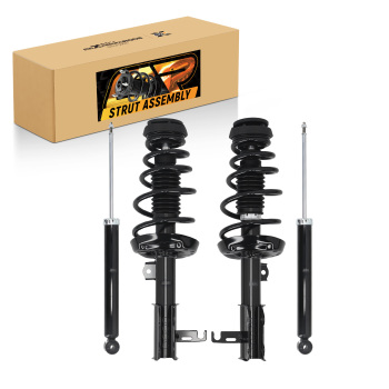 Front Complete StrutsRear Shock Absorbers Kit For 2012-2015 compatible for Chevrolet Cruze