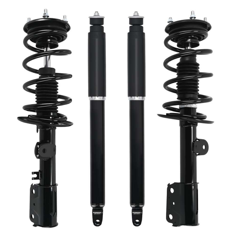 Front Rear Complete Shocks Struts Coil Spring compatible for Ford Explorer FWD 2013-2019