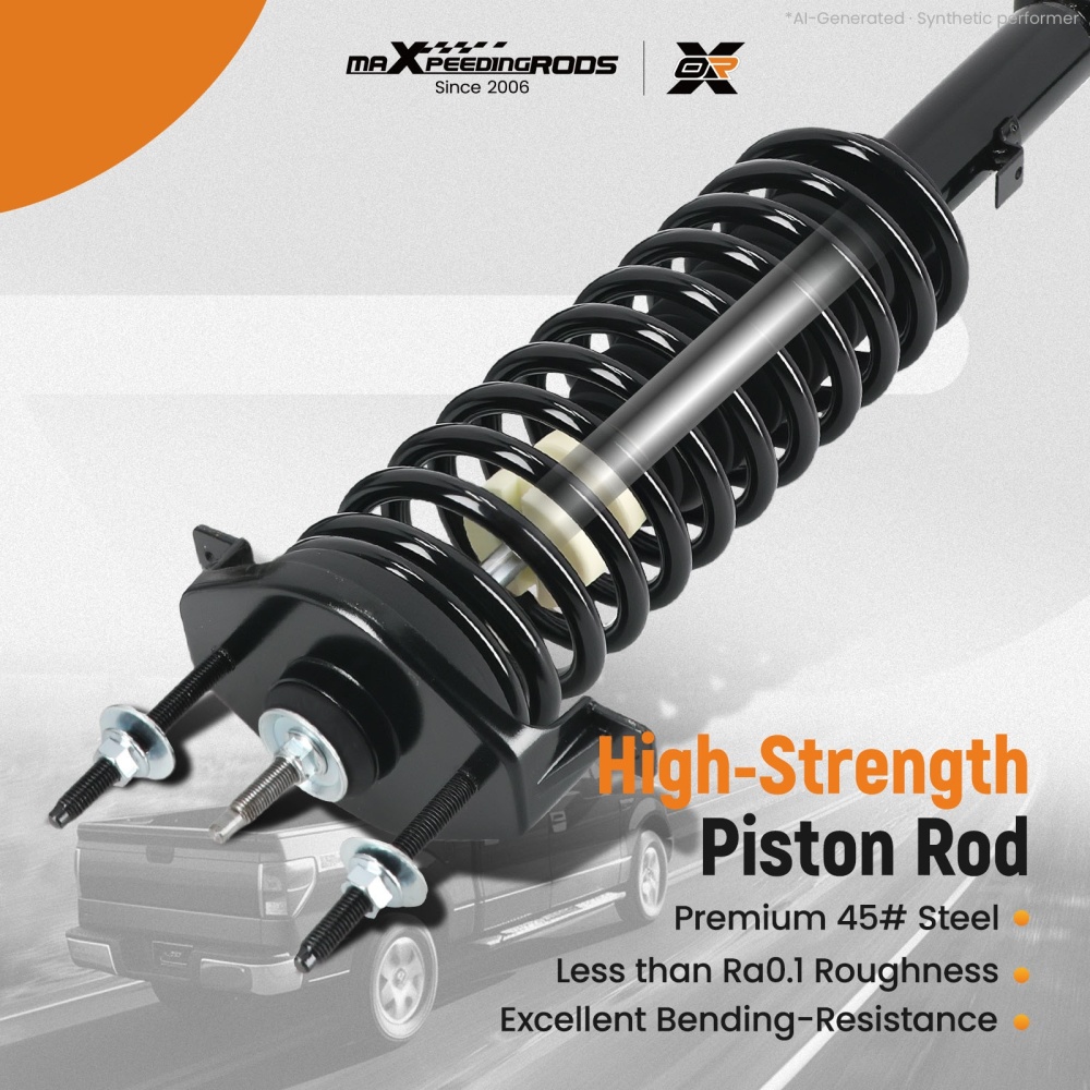 4pcs Rear Front Struts Assembly compatible for Chrysler Sebring 2001-2006 2.4L 2.7L 3.0L