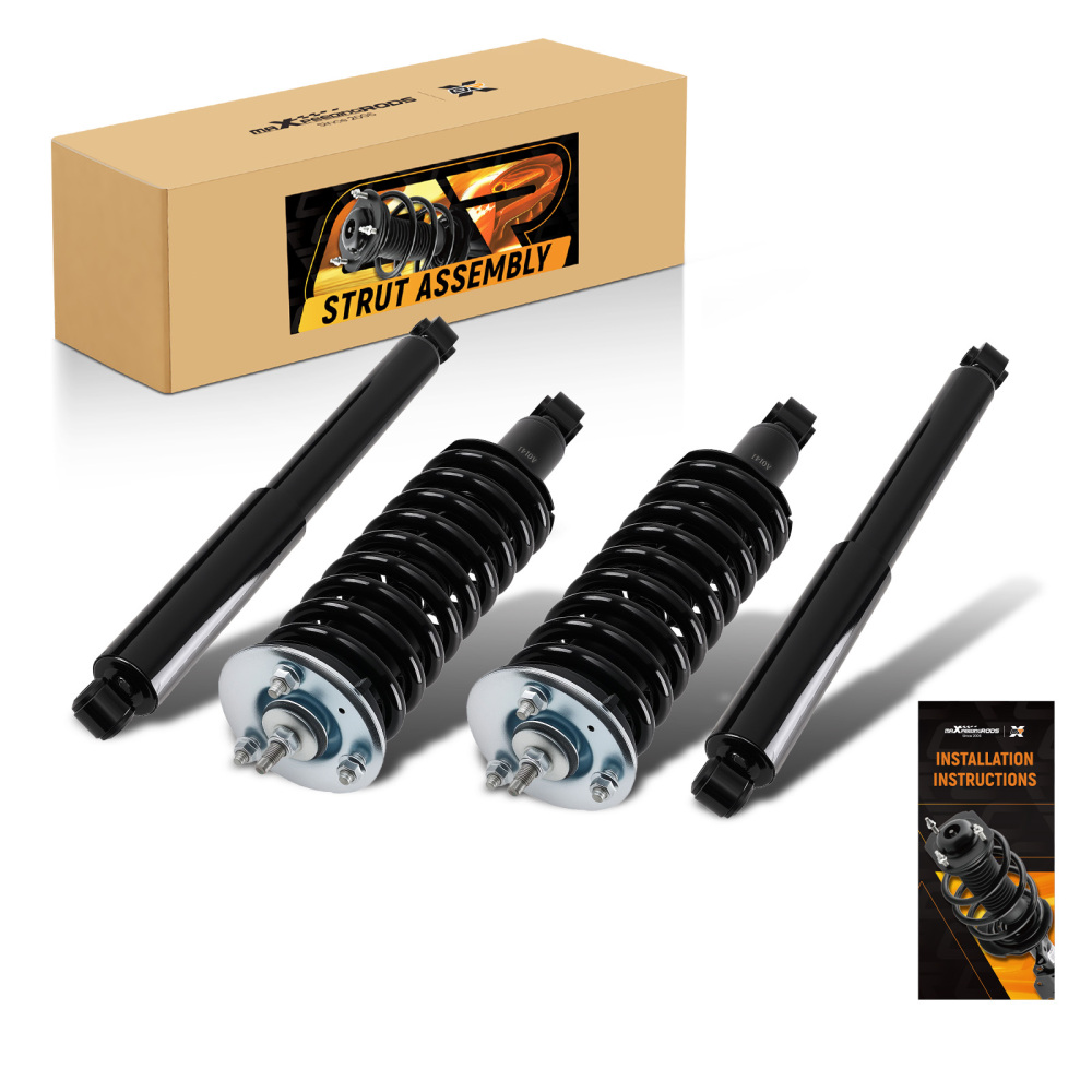 maXpeedingrods Front StrutsRear Shocks Compatible for Nissan Frontier 2005-2018, Compatible for Suzuki Equator 2009-2012