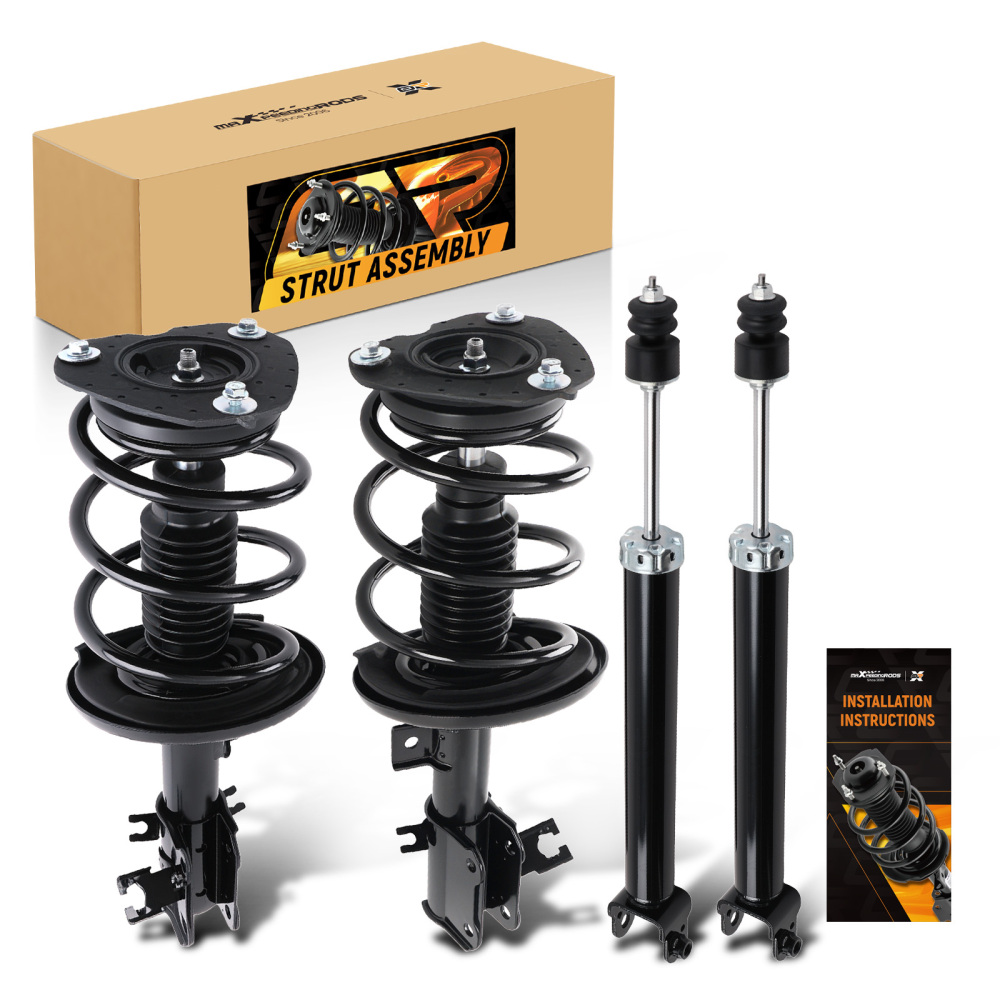 maXpeedingrods Front Complete Struts Rear Shocks Kit for 2009-2014 compatible for Nissan Maxima