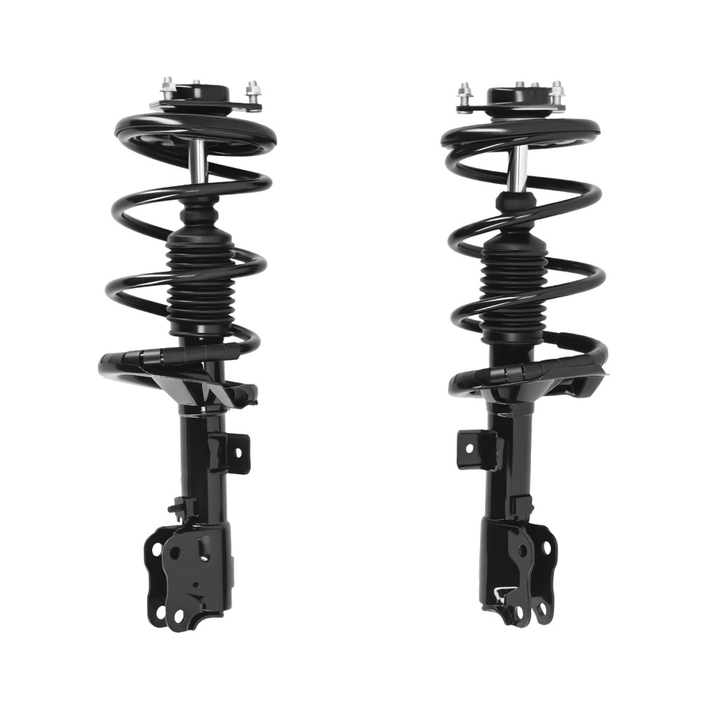 4pcs Rear Front Struts Assembly compatible for Mitsubishi Lancer 2008-2010 GTS 2.0L 2.4L