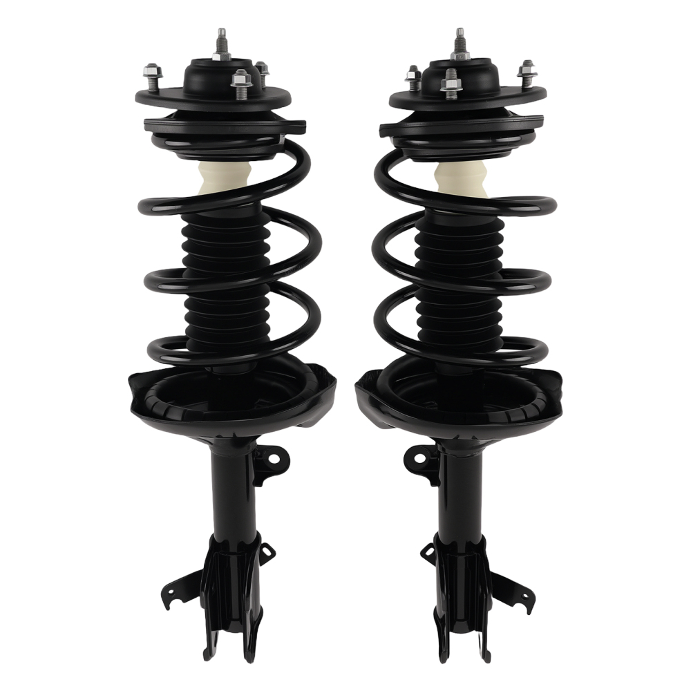 Set Front+Rear Shocks Struts w/ Sway Bar For 2005-2007 compatible for Honda Odyssey 3.5L compatible for FWD
