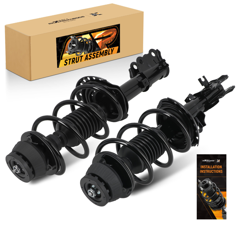 MaXpeedingrods Quick Front Strut Coil Spring compatible for Kia Rio 2012-2017 1.6L