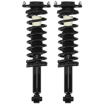 2x Rear Complete StrutCoil Spring Assembly compatible for Subaru Forester 2009-2013 2.5L