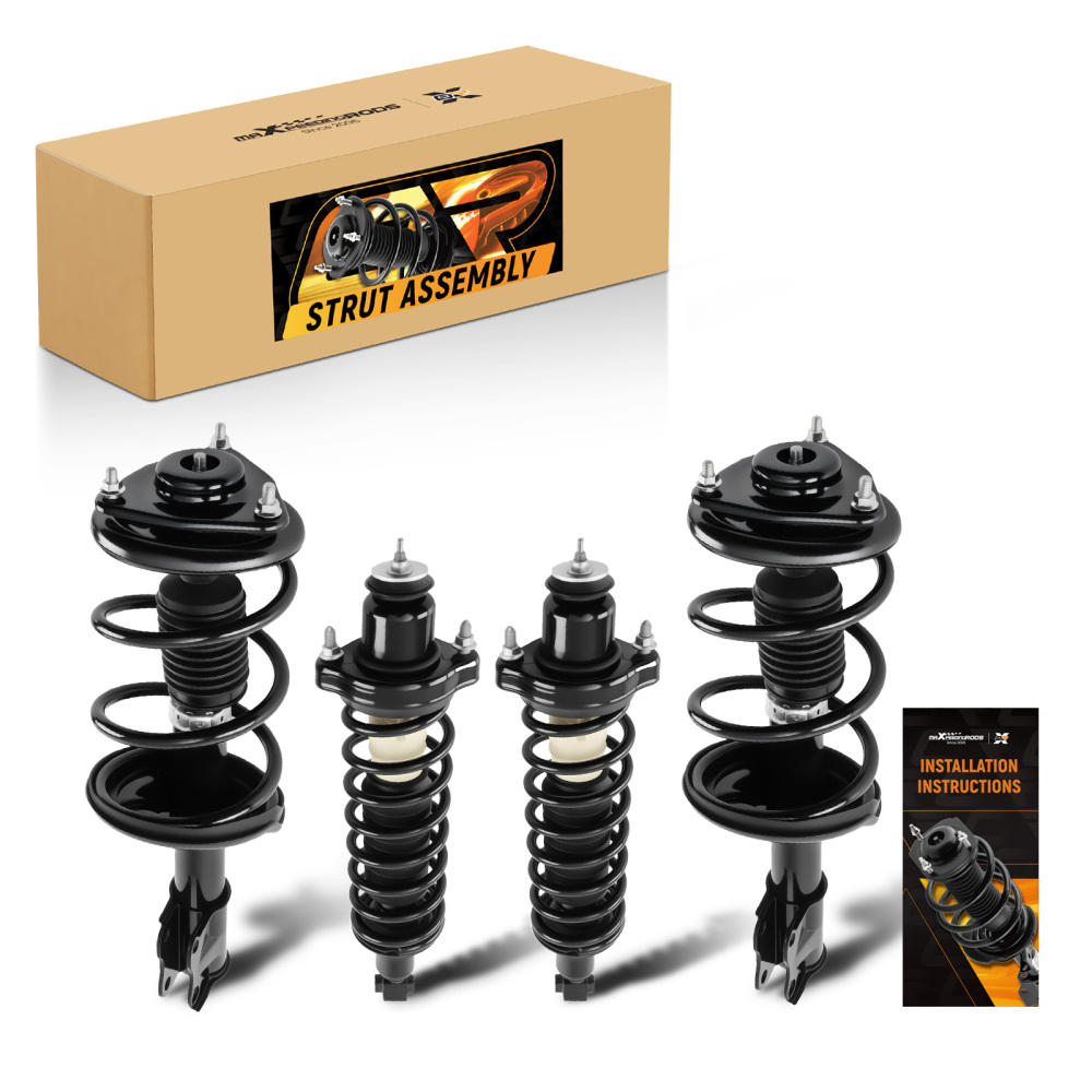 FrontRear Complete StrutsCoil Springs compatible for Mitsubishi Lancer 02-07 172142