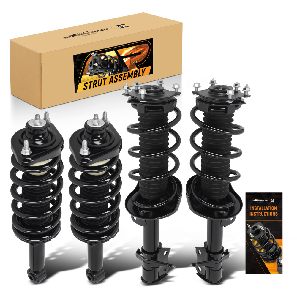 Set of 4 Front Rear Complete Struts w/ Spring Assembly For 2012-2014 compatible for Honda CR-V