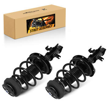 Front Left + Right Strut Spring Assembly compatible for Chevrolet Camaro SS 6.2L 2013-2015