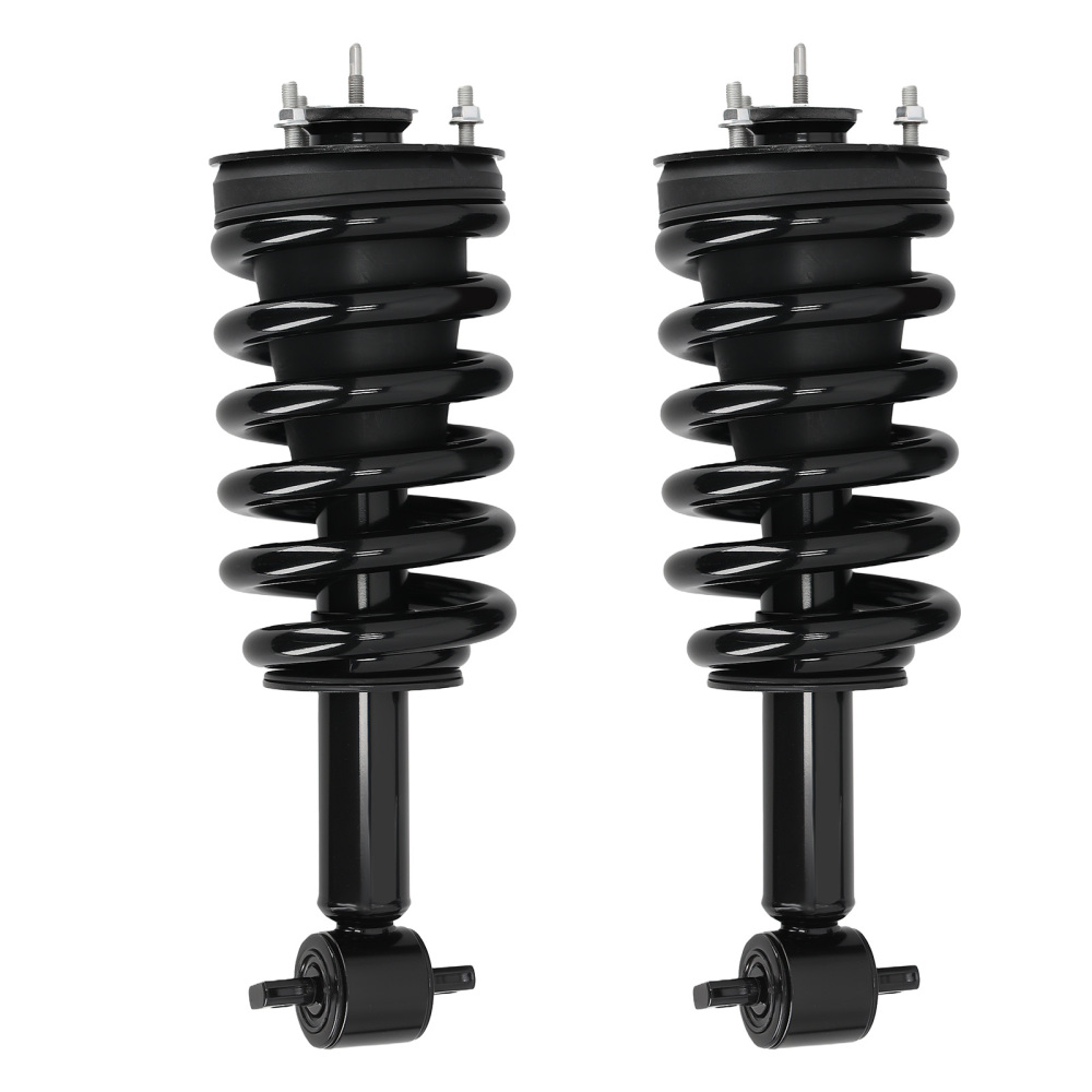 Front Shock Struts w/ Spring for 2014-2018 compatible for Chevy GMC Silverado Sierra 1500 4WD