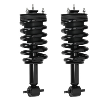 Front Shock Struts w/ Spring for 2014-2018 compatible for Chevy GMC Silverado Sierra 1500 4WD