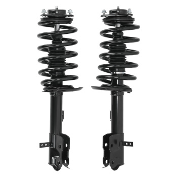2pcs Front Left + Right Strut Absorbers compatible for Jeep Patriot 2011-2017 compatible for FWD 2.0L 2.4L
