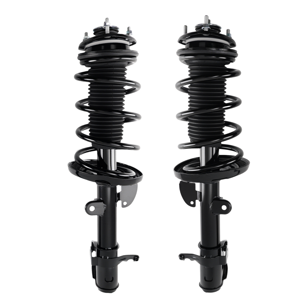 Front Struts w/ Coil Spring Rear Shock Absorbers Kit for 2007-2013 compatible for Acura MDX ZDX