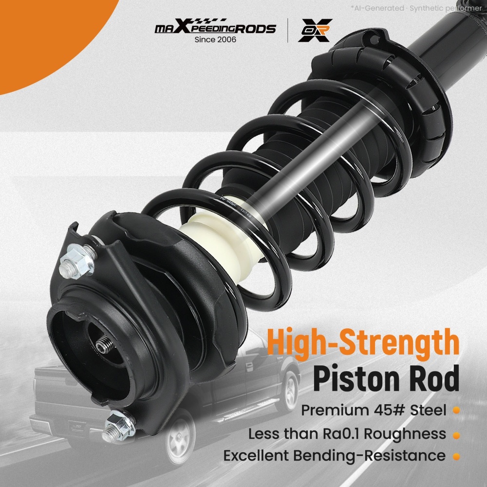 Pair Rear Complete Struts w/ Spring ASSY For 2010 2011 2012 compatible for Subaru Legacy 172690