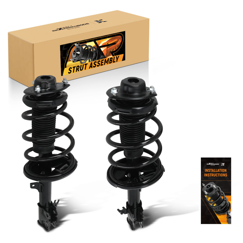 Pair Front Complete Struts Shocks Coil Spring For 1999-2003 compatible for Lexus RX300 AWD compatible for FWD