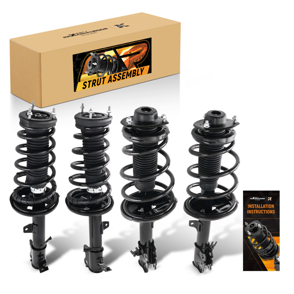 4pcs Front + Rear Struts w/Coil Spring compatible for Lexus Rx300 1999-2003 AWD 3.0L