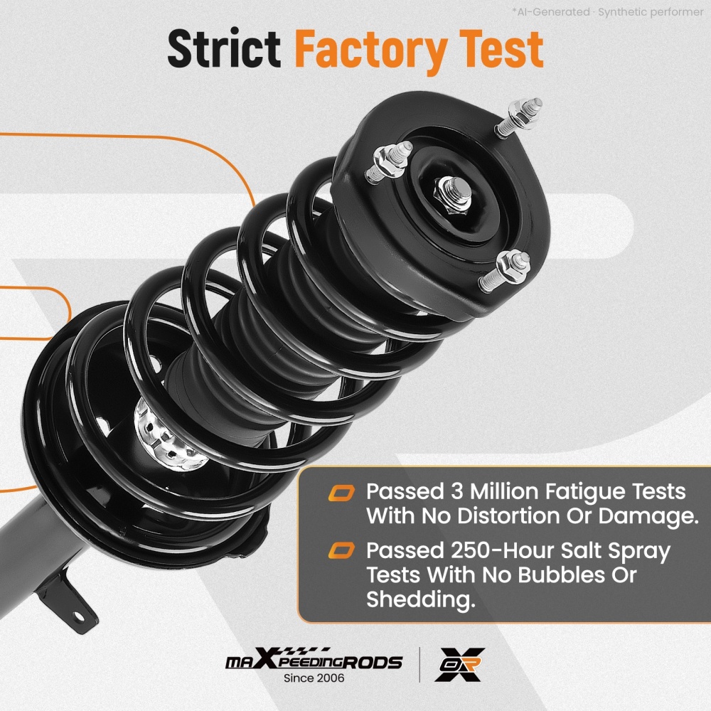 Front Rear Complete Shocks Struts Coil Spring compatible for Lexus Rx300 1999-2003 compatible for FWD