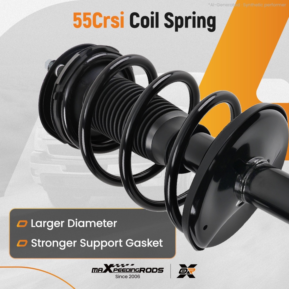 Front Rear Complete Shocks Struts Coil Spring compatible for Lexus Rx300 1999-2003 compatible for FWD