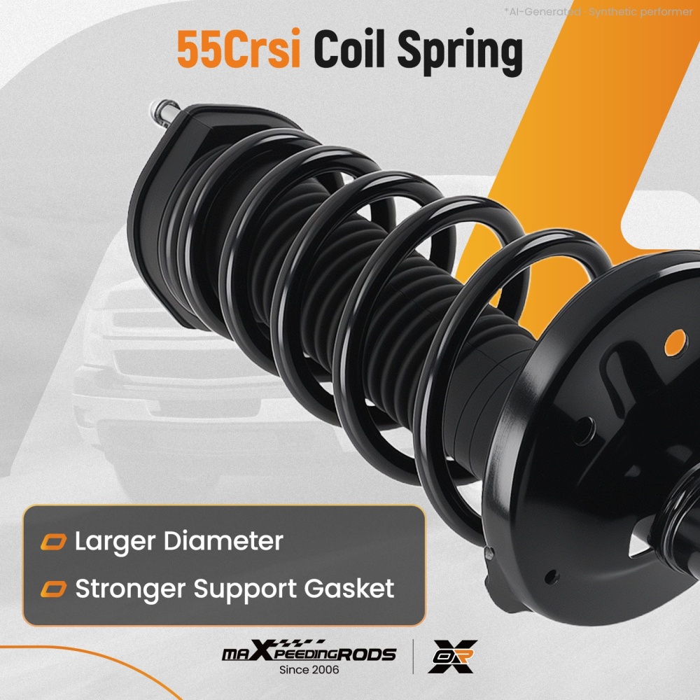 Set 2 Rear Complete Struts Shocks for 1999 2000 2001 2002 2003 compatible for Lexus RX300 compatible for FWD