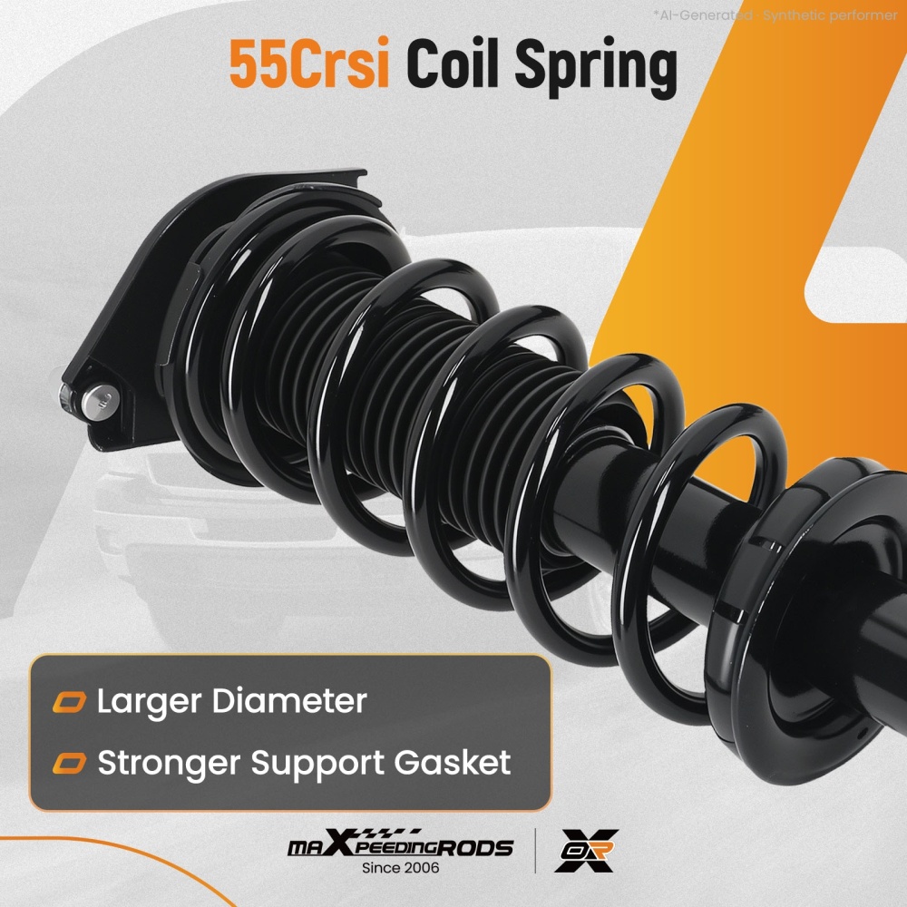 Pair Rear Complete Strut W/ Spring For 2015-2017 compatible for Subaru Outback 2.5L 3.6L 16120