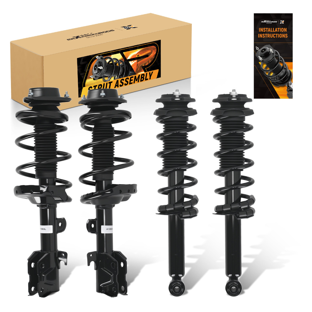 FrontRear Quick Complete StrutsCoil Spring compatible for Subaru Outback 2015-2017