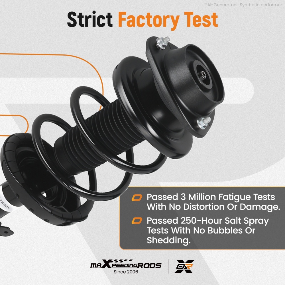 FrontRear Quick Complete StrutsCoil Spring compatible for Subaru Outback 2015-2017