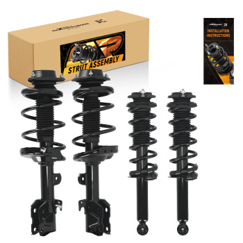 FrontRear Quick Complete StrutsCoil Spring compatible for Subaru Outback 2015-2017