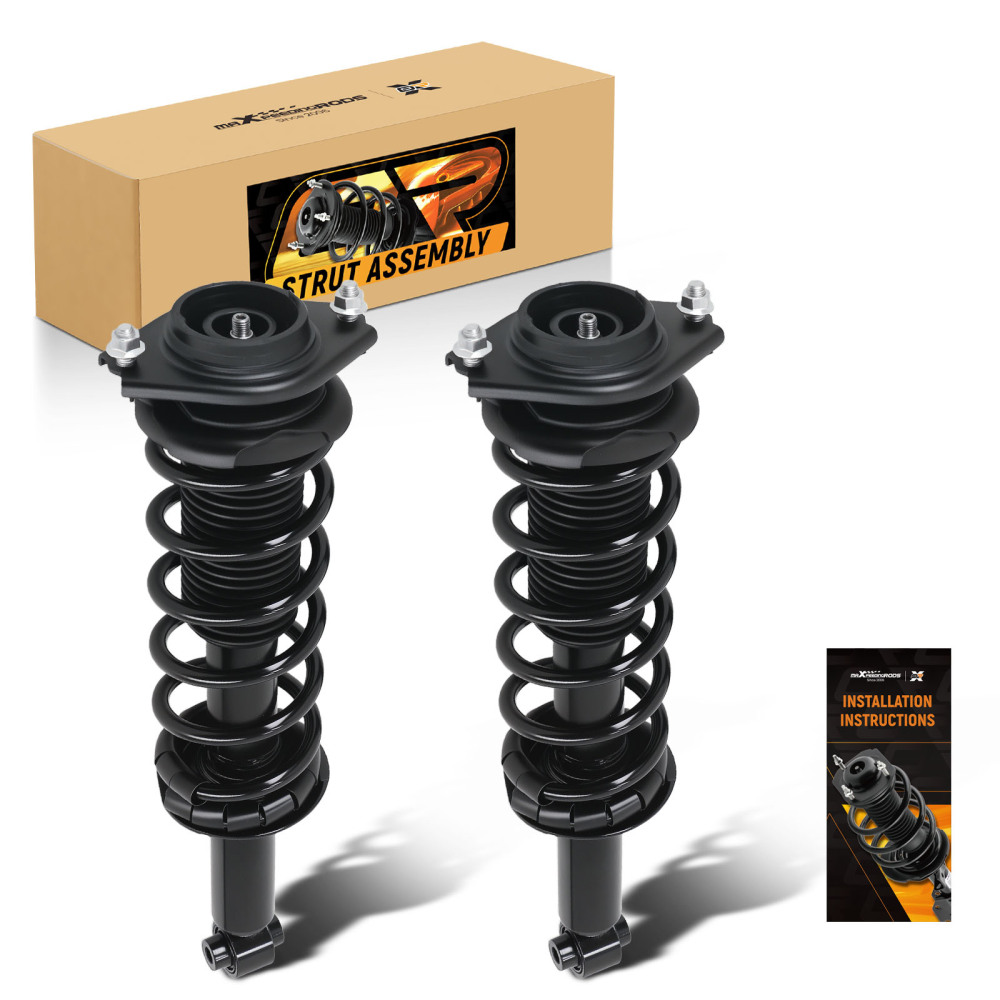 Pair Rear Struts w/ Spring compatible for Subaru XV Crosstrek 2013-2015 Crosstrek 2016-2017